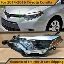 LED Headlight Assembly for 2014 2015 2016 Toyota Corolla Driver Left Side LH