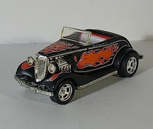 Hot Wheels 2002 '33 Ford Roadster Hall of Fame, Deluxe "Rubber Tires" B2458 - Picture 1 of 10