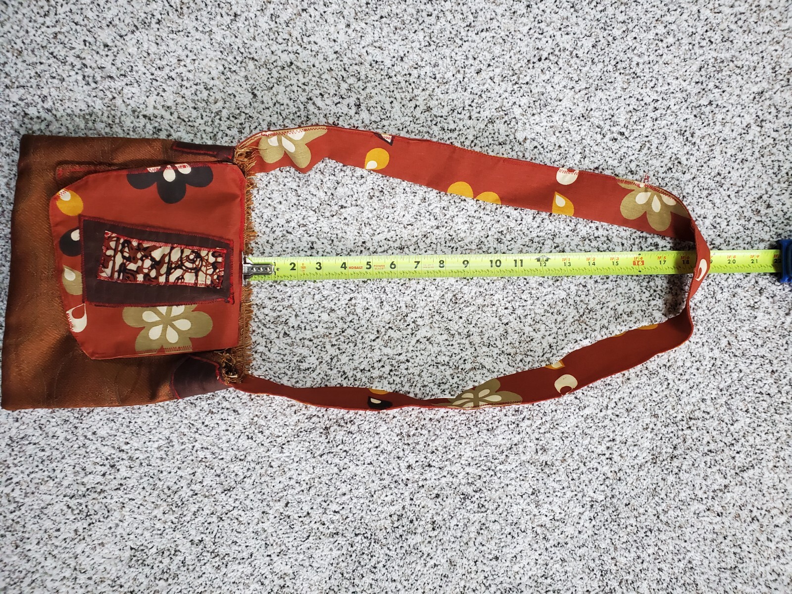 Crossbody Shoulder  Purse Boho Patchwork Artisan … - image 15