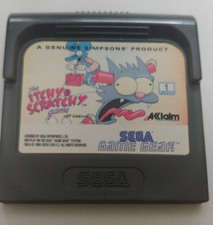 Thumbnail of ebay&reg; auction 266459573208 | The Itchy & Scratchy game (1992) Sega Game Gear (Modul Cartridge) works classic