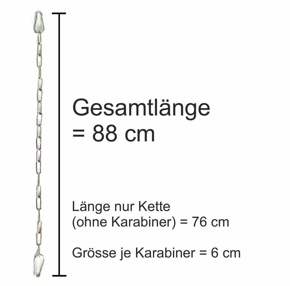 BAY 85 Box Sack Kette Boxsackkette Kettenaufhängung Stahlkette Halterung Boxsack - Bild 2 von 4