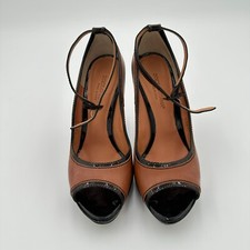 Dolce & Gabbana PEEP TOE ANKLE STRAP PLATFORM PUMP IT 37