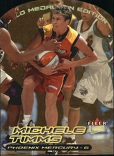 2000 Ultra WNBA Gold Medallion #13 Michele Timms - NM-MT