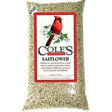 Cole's Wild Bird Products 751478100449 Cole's SA10 Safflower Birdseed, 10-Pound,