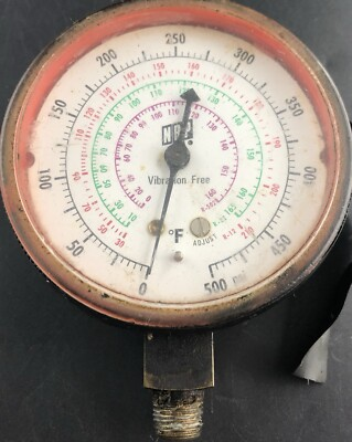 #ad #ad NRP Manifold Low Pressure Gauge 500 PSI Al.3 $20.00