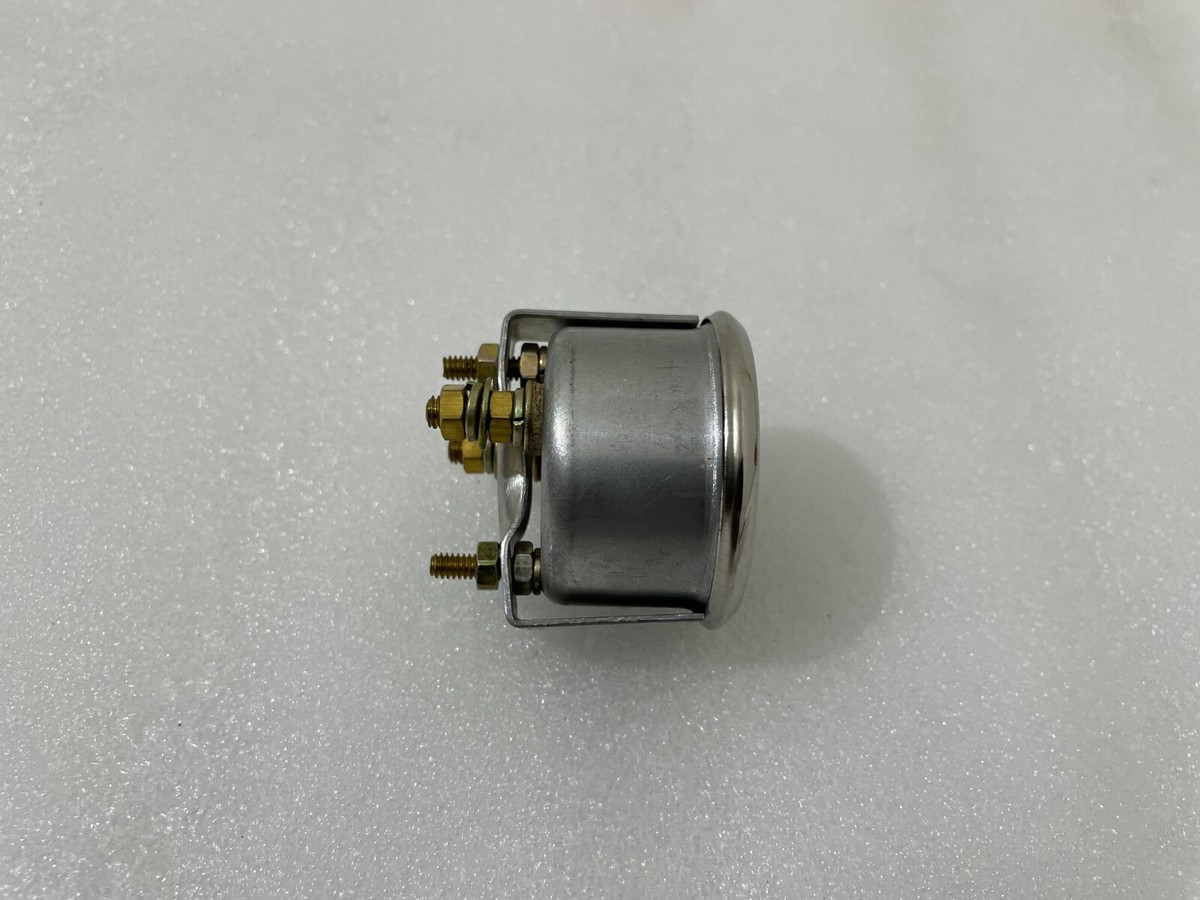 Réplica Ampèremètre Lucas 8A Pour Motos Classiques BSA, Triumph, Etc. - Neuf