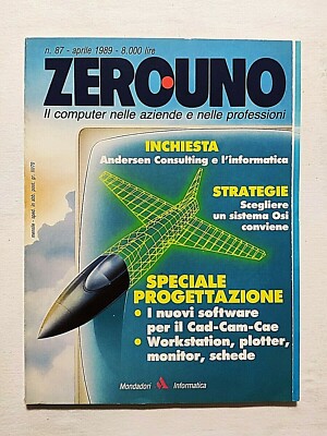 ZEROUNO ERWEITERUNG NR. 87-1989 CAD-CAM-CAE WORKSTATION PLOTTER MONITOR KARTEN