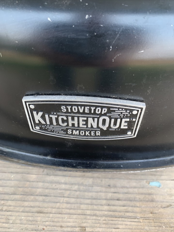 Charcoal Companion CC4132 KitchenQue Indoor Stovetop Smoker 13.5” x 12.