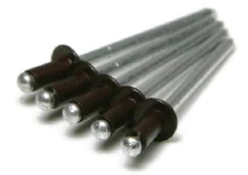 Brown All Aluminum POP Rivets - (4-2) 1/8" x .275 (0.063 - 0.125 Grip) Qty-250