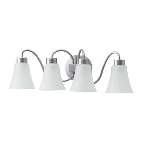 voormalig Praten tegen Een nacht VALLHALL - 603.069.41 - Wall lamp, 4-spots, nickel plated | by Ikea | eBay voormalig Praten tegen Een nacht VALLHALL - 603.069.41 - Wall lamp, 4-spots, nickel plated | by Ikea | eBay