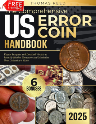 The Comprehensive US Error Coins Handbook: Expert Insights and Detailed Visuals 