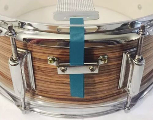 2 rullante personalizzato SnareFlair 🥁 cinghie placido blu made in USA set 2 percussioni - Foto 1 di 2