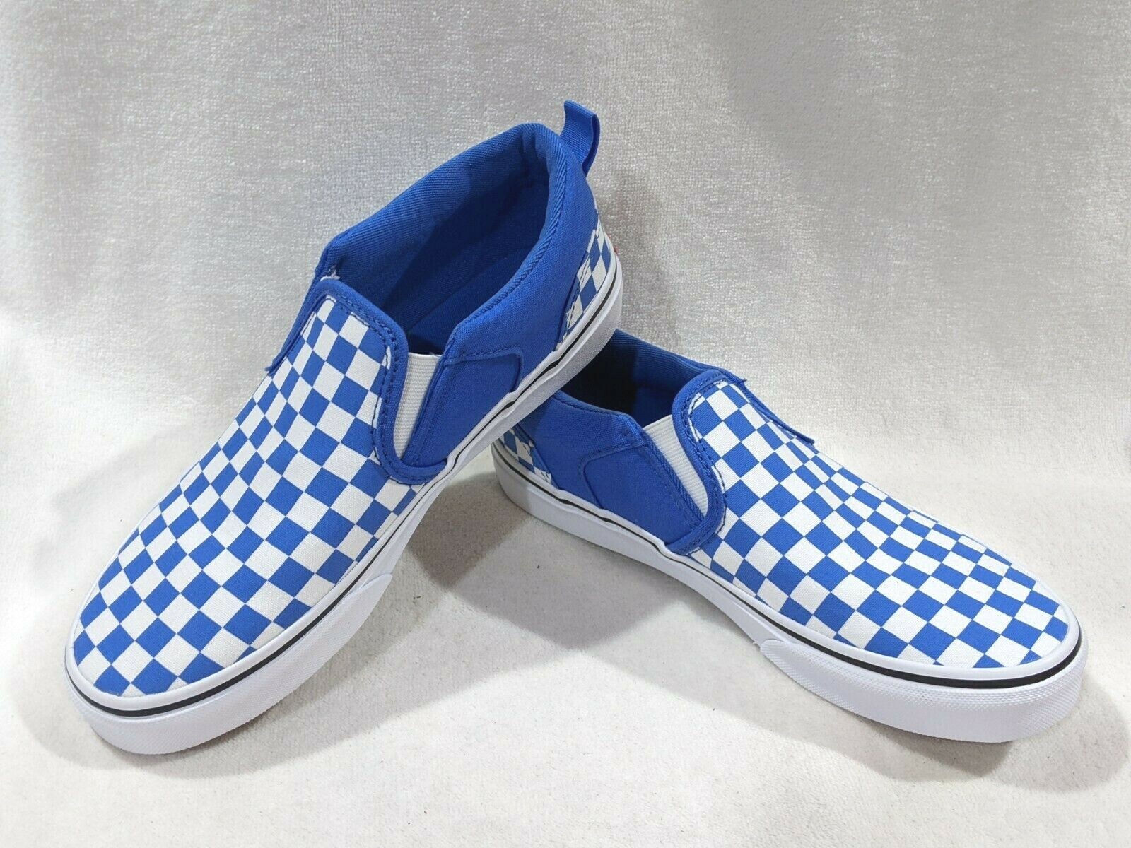 Vans Boy's Asher Checkerboard Nebulas 