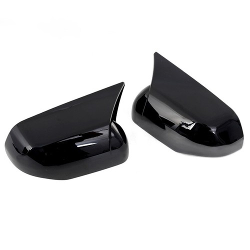 Fits Toyota Tundra 2022 2024 2024 Side Mirrors Rearview Cover Caps Bright Black - Picture 11 of 16