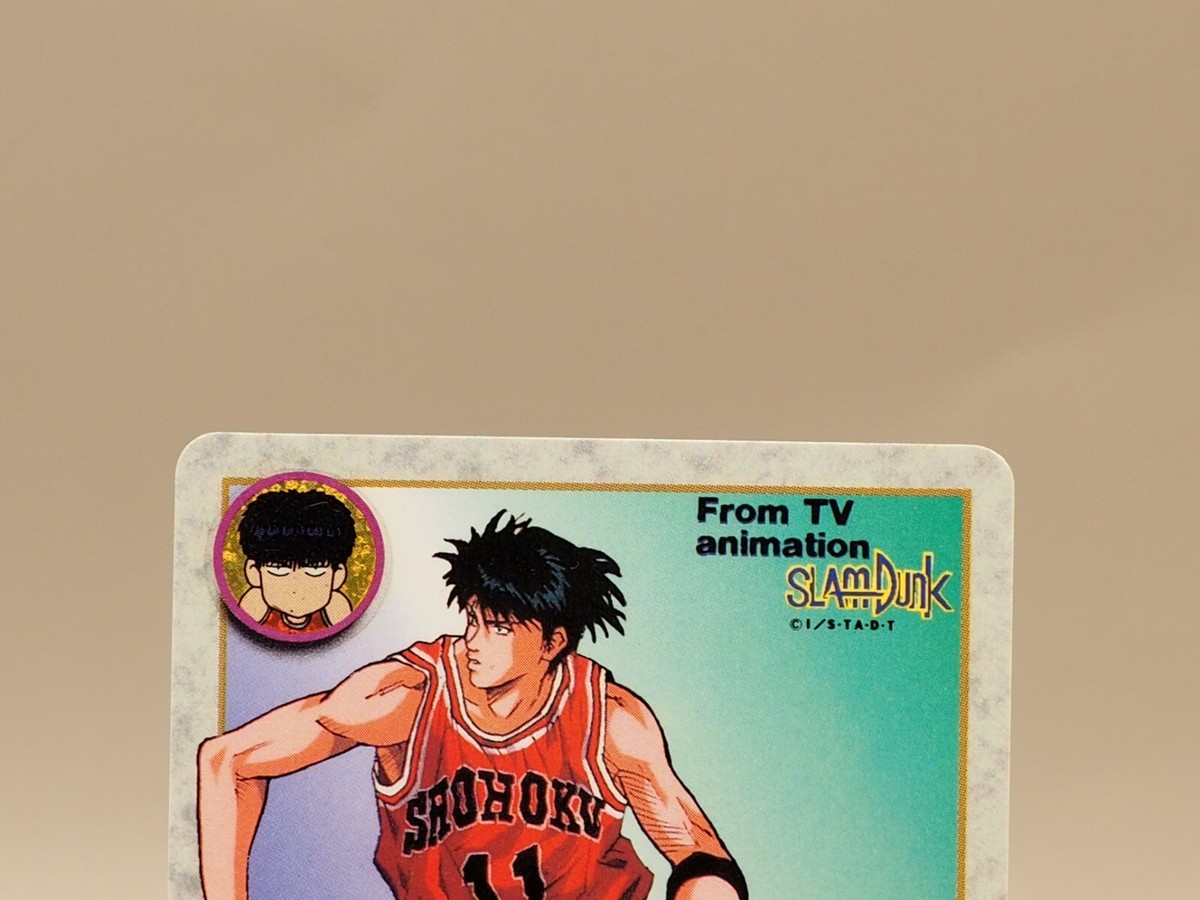 Kaede Rukawa syohoku Slam Dunk Card No.15 anime Japanese Kaede Rukawa syohoku Slam Dunk Card No.15 anime Japanese