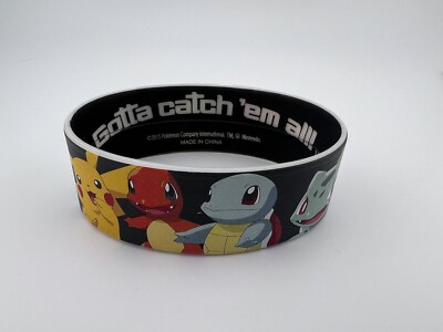 Pokemon Starters Rubber Bracelet - 2015 - Used