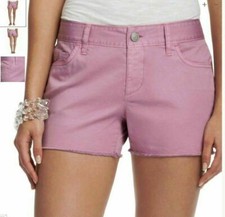 NWT Ann Taylor LOFT Lavender raw hem 3" inseam women's Shorts Sz 2