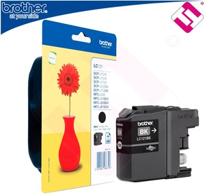 TINTA NEGRA ORIGINAL LC121BK IMPRESORA BROTHER MFC J870DW CARTUCHO NEGRO |  eBay