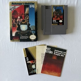 Nobunaga's Ambition (NES, 1989) CIb Great Condition