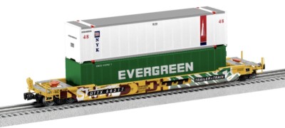 LIONEL TRAILER TRAIN HUSKY STACK CAR W/ GRAFFITI 2226602! O SCALE ...
