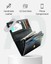 Lomy RFID Genuine Leather Wallet For Women With Zipper Pocket - - BOSTA
