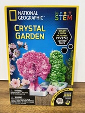 National Geographic Crystal Garden Tree Growing Geode Kit New