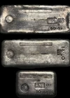 3 Vintage Perth Mint Silver Bar Lot 50 .19 oz 32.15 Kilo 10 oz 92.34 oz Total ⬜️