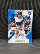 2025 Topps Pristine Colt Keith /75 Blue Refractor RC #101 Tigers