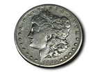 1885 S? Morgan Silver Dollar / Circulated / Cleaned / See Description! (3/25-2)