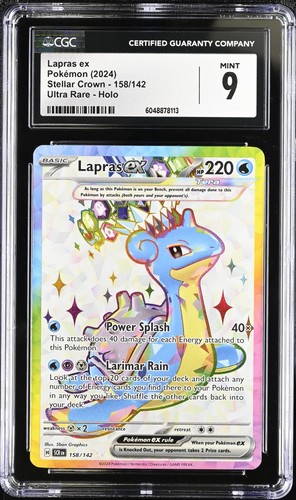 Lapras ex graded CGC 9 for sale on eBay