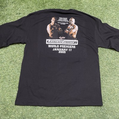 Ultimate Fighter Shirt XL 00s Y2k MMA Mixed Martial Arts World Premiere Tee