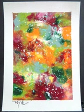 One Of A Kind  - Original COLORFUL ABSTRACT  Acrylic  Painting
