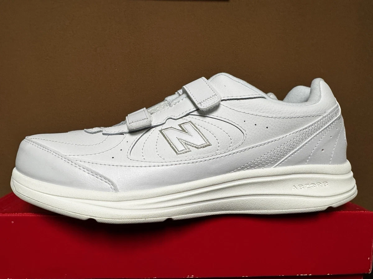 New Balance 577 V1 Walking Shoes, White, Men\'s Size 11 Women\'s 12.5 Wide‎ New Balance 577 Walking Shoes Women Sz 7.5 D Wide White  main image 3