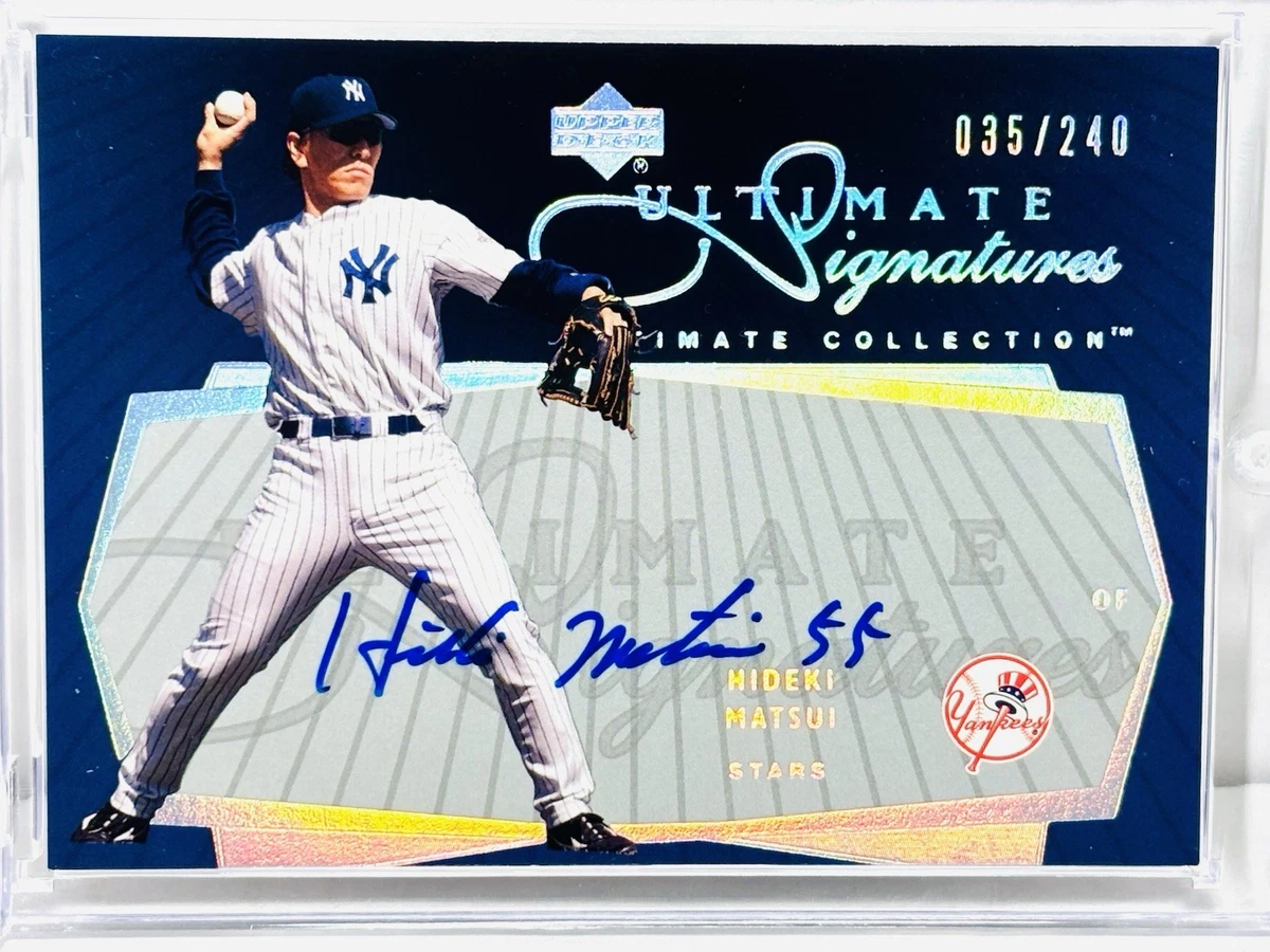 Hideki Matsui Baseball Sports Trading Cards & Accessories for sale