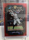 Aaron Judge Yankees 2022 2-Card Lot Topps OPS Leaders Donruss Elite Series