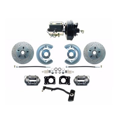 CJ Classics Power Disc Brake Conversion Kit With Power Master Cylinder And Dr...