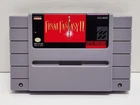 Final Fantasy II 2 Super Nintendo SNES Game Cartridge Authentic & Tested