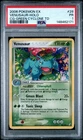 2006 POKEMON CRYSTAL GUARDIANS VENUSAUR #28/100 GREEN CYCLONE TD HOLO PSA 1 S1