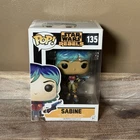 Funko Pop! Star Wars Rebels Sabine #135 Vinyl Bobblehead Figure