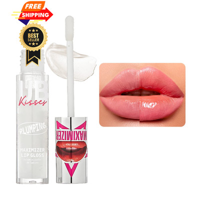Ruby Kisses Plumping Lip Gloss   Hydrating, 0.15 Fl Oz (Pack of 1), Clear