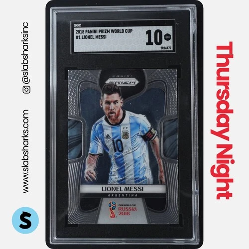 World Cup Lionel Messi 2018 Panini Prizm World Cup Lionel Messi #1