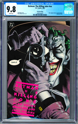 Batman: The Killing Joke 2nd Printing (DC, 1988) CGC 9.8 070926