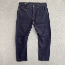 Levis Lej 502 Jeans Mens 36x30 Blue Engineered Regular Fit Tapered Leg Stretch