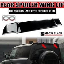 For Land Rover Defender 90 110 130 2020-2024 Rear Tail Roof Spoiler Wing Black