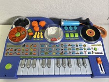 VTech Kidi Jamz Interactive DJ Keyboard Music Studio Works Great