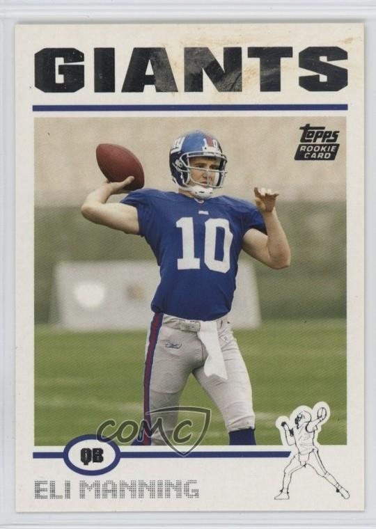 2004 Topps Eli Manning #350 1t2n