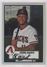 2021 Topps Chrome Platinum Anniversary Refractor Ketel Marte #180 2qw