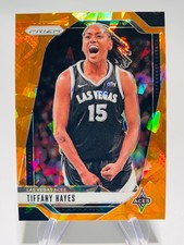 TIFFANY HAYES 2024 Panini Prizm WNBA ORANGE ICE PRIZM #81 Aces