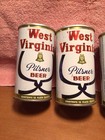 Vintage West Virginia Pilsner Beer Cans Empty Unopened Lot — photo 3