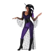 My Other Me Purple Coven Witch Costume Adult Women Various Sizes